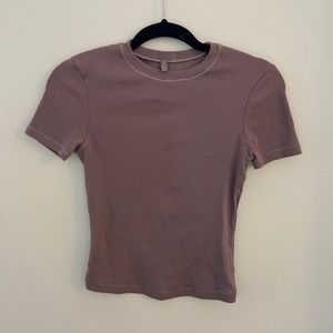 Skims cotton rib tee